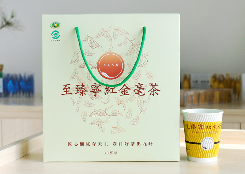 天工九嶺-臻品寧紅金毫茶便攜茶杯裝